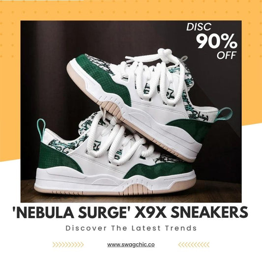 Elevate Your Look: The Trending 'Nebula Surge' X9X Sneakers