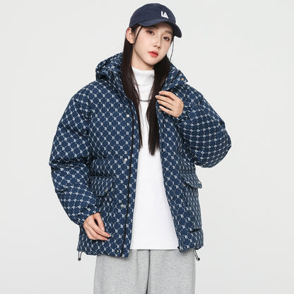 MLB LX05 Monogram Down Jacket - Imperial Navy