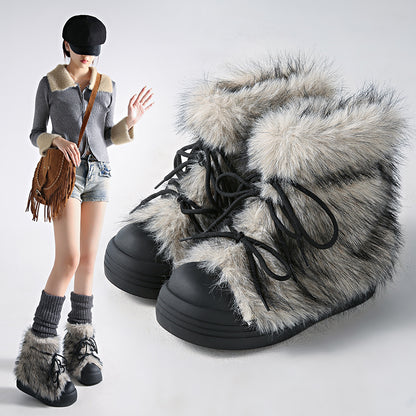 Hestia Fur Winter Boots