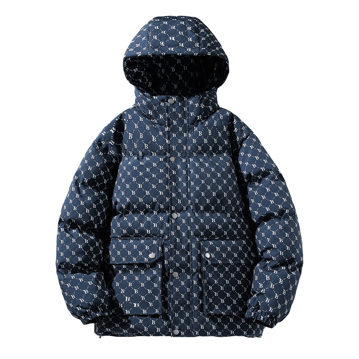 MLB LX05 Monogram Down Jacket - Imperial Navy