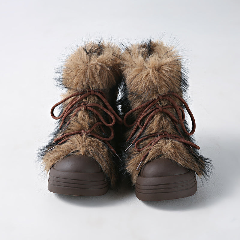 Hestia Fur Winter Boots