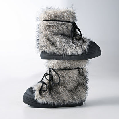 Hestia Fur Winter Boots