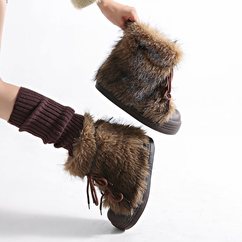 Hestia Fur Winter Boots