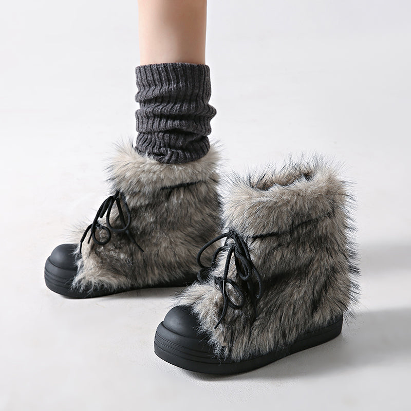 Hestia Fur Winter Boots