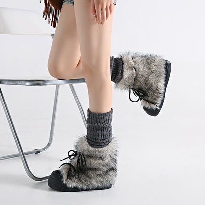 Hestia Fur Winter Boots