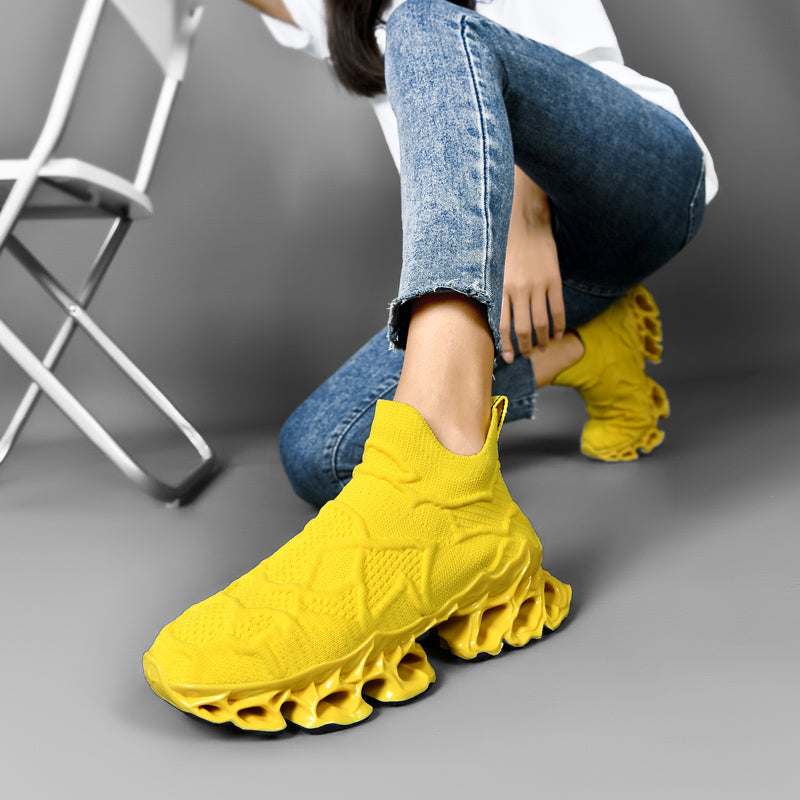 FURY 'Lord' X9X Sneakers - Cyber Yellow