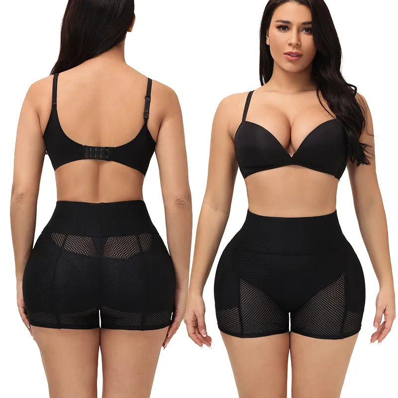 SHPWR-21 Padded Mesh Hip Shaper + Butt Lifter