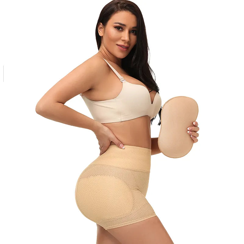 SHPWR-21 Padded Mesh Hip Shaper + Butt Lifter