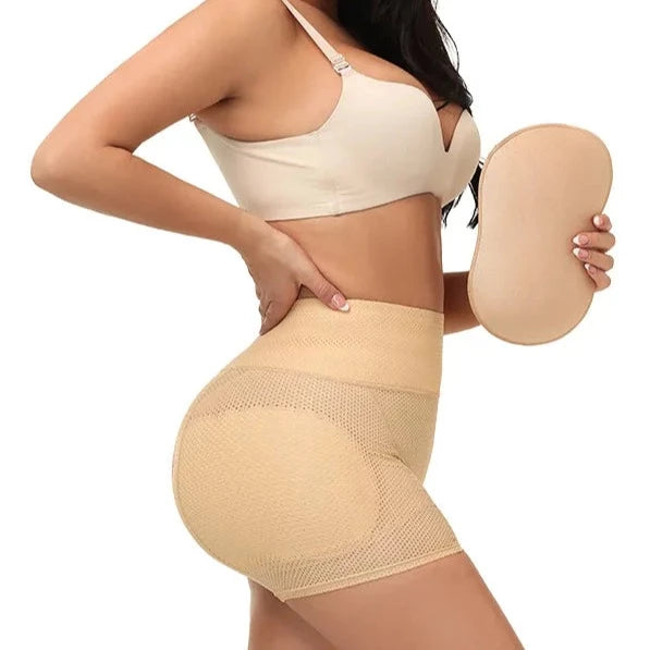 SHPWR-21 Padded Mesh Hip Shaper + Butt Lifter