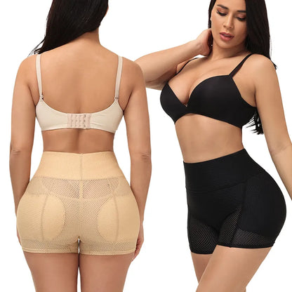 SHPWR-21 Padded Mesh Hip Shaper + Butt Lifter