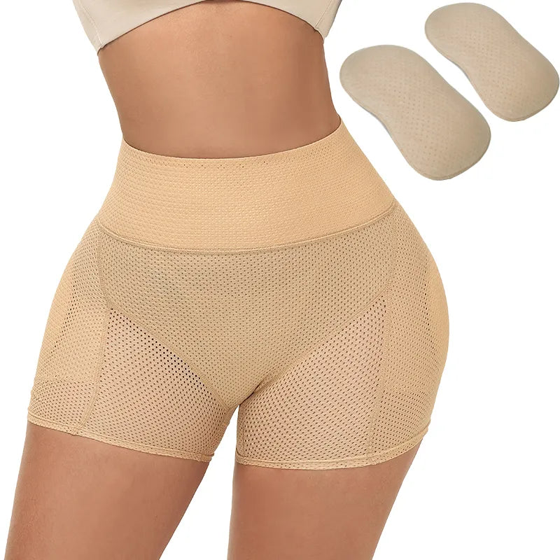 SHPWR-21 Padded Mesh Hip Shaper + Butt Lifter