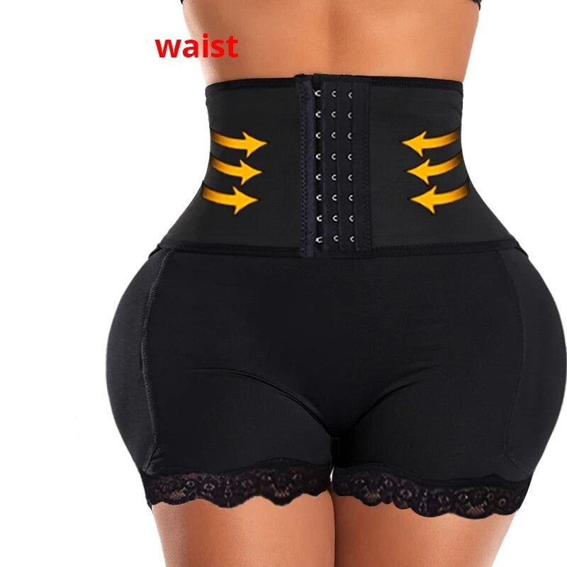 SHPWR-11 Waist Trainer + Padded Butt Enhancer