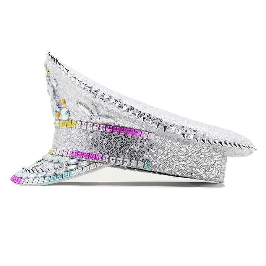 BESTINA Luxury Rhinestone Party Hat