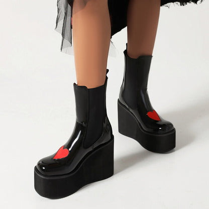 MAZI LUZI High Heel Ankle Boots