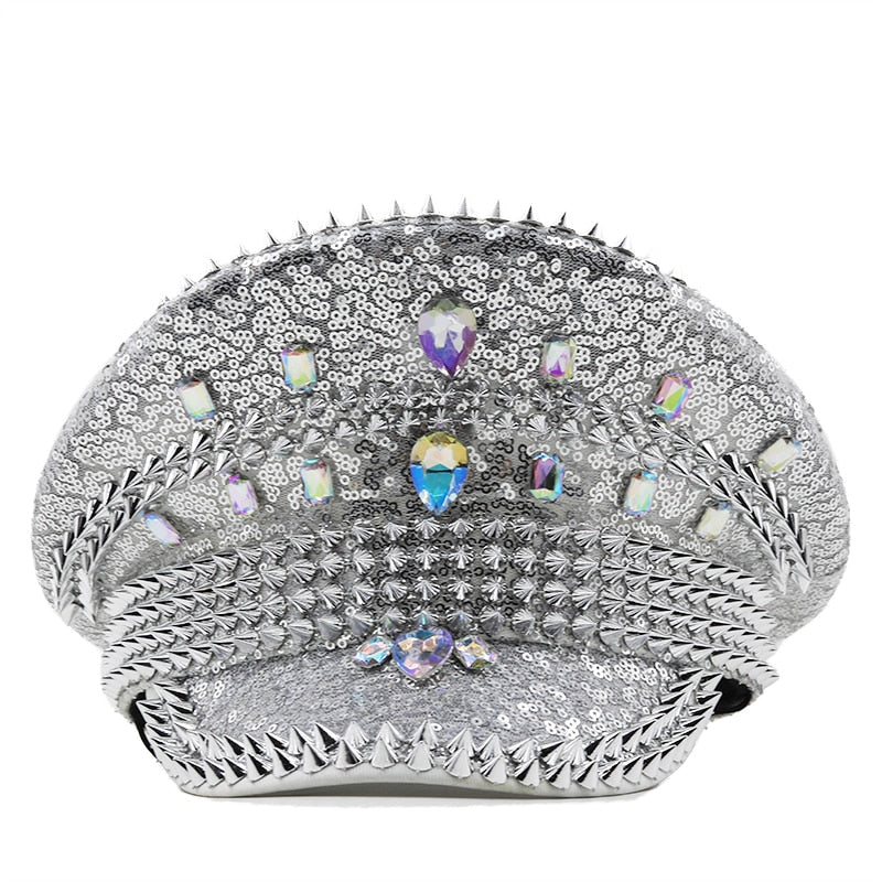 VANESSA Luxury Rhinestone Party Hat