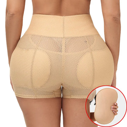 SHPWR-21 Padded Mesh Hip Shaper + Butt Lifter