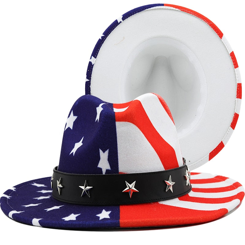 USA Fedora Hat