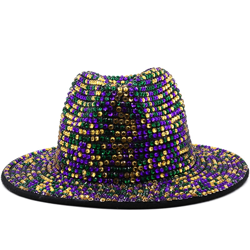 JOELINA Luxury Sequin Fedora