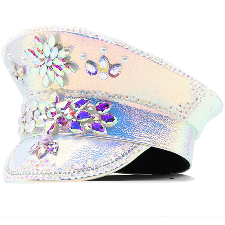 RAQUEL Luxury Rhinestone Party Hat