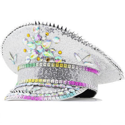 BESTINA Luxury Rhinestone Party Hat