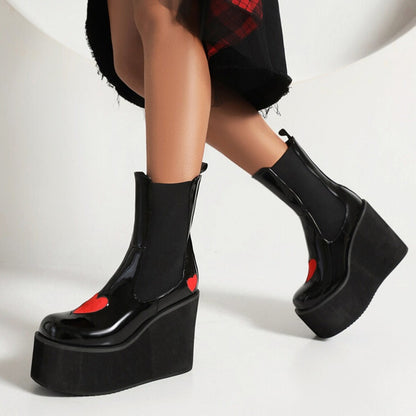 MAZI LUZI High Heel Ankle Boots