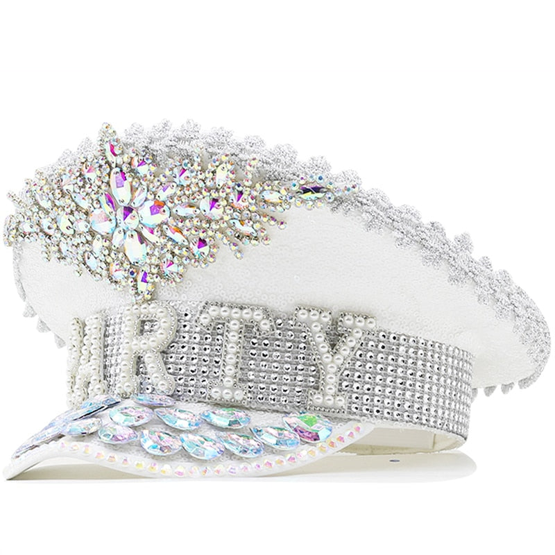 CANDY Luxury Rhinestone Party Hat