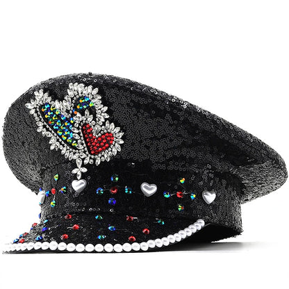 MAILE Luxury Rhinestone Party Hat