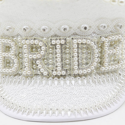 STATERIA Luxury Rhinestone Party Hat