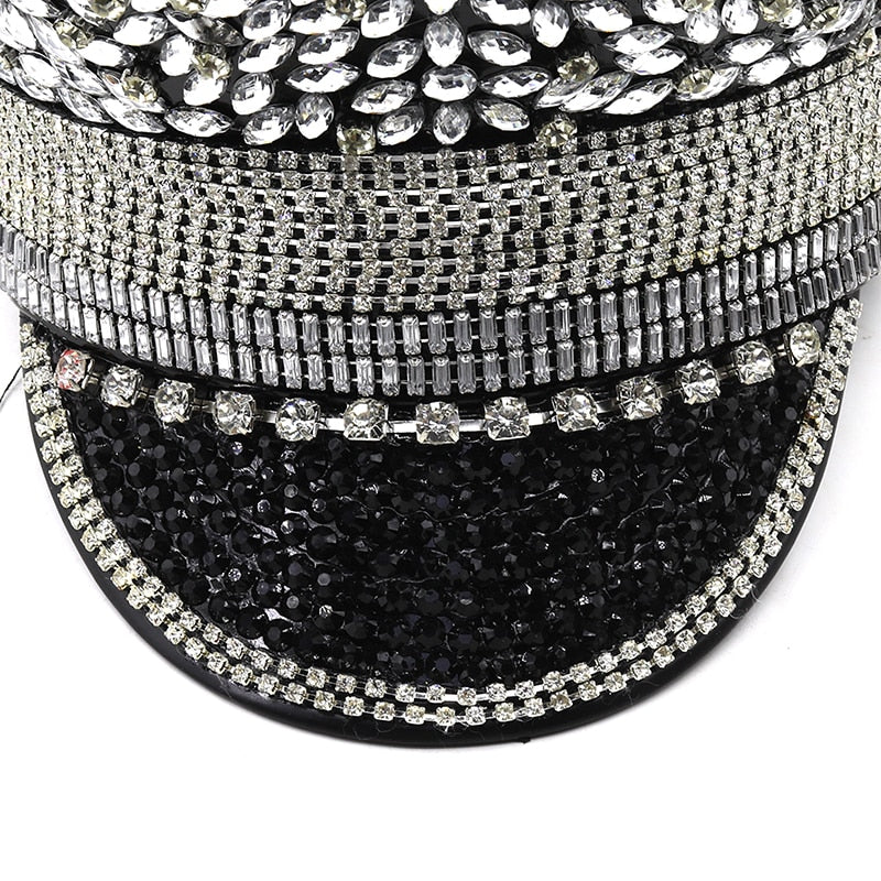 JULIA Luxury Rhinestone Party Hat