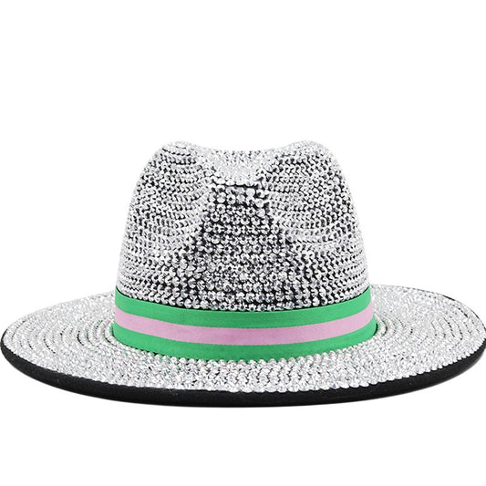 JOELY Luxury Sequin Fedora