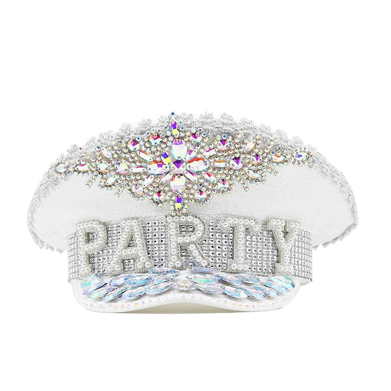 CANDY Luxury Rhinestone Party Hat